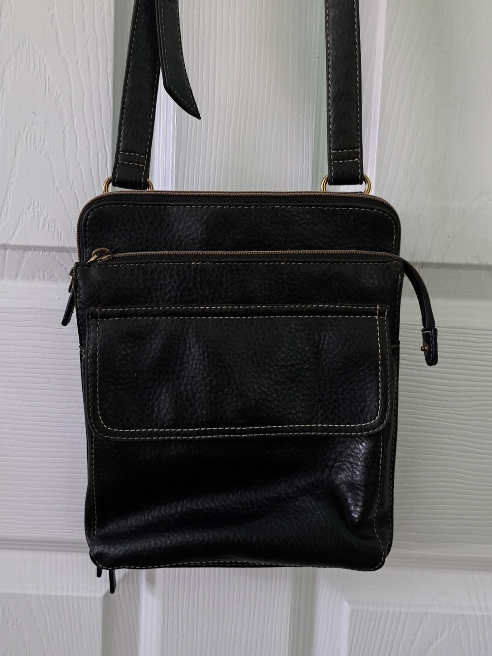 Relic Black Crossbody Bag